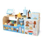 Commercant - marchande melissa - doug - 30607 - glacier jouet en bois avec damusantes boules