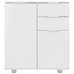 Commode / buffet contemporain blanc brillant 71 x 35 x 80 cm bois dingénierie ll0000090058 Commode / buffet contemporain blanc brillant 71 x 35 x 80 cm bois dingénierie ll0000090058