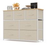 Commode de chambre - xbro - 7 tiroirs en tissu - cadre en acier - pieds en plastique réglable - rangement ... Commode de chambre - xbro - 7 tiroirs en tissu - cadre en acier - pieds en plastique réglable - rangement ...