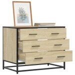 Commode ch�ne sonoma 70x41x56 cm bois d ing�nierie