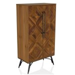 Commode - hjh living - santjago wood high - couleur bois foncé - bois Commode - hjh living - santjago wood high - couleur bois foncé - bois
