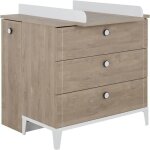 Commode � langer 3 tiroirs - galipette martin - ch�ne blond - enfant - made in france