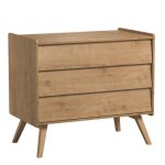 Commode � langer 3 tiroirs vox - 100 x 59 x 90cm - bois