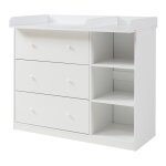 Commode à langer beldinupp avec plan à langer blanc Commode à langer beldinupp avec plan à langer blanc