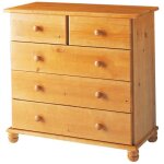 Commode / meuble de rangement en pin massif coloris miel - longueur 78 x profondeur 39 x hauteur 81 cm ... Commode / meuble de rangement en pin massif coloris miel - longueur 78 x profondeur 39 x hauteur 81 cm ...