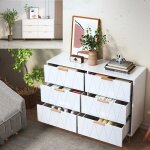 Comodas chambre - 6 tiroirs - commode en losange plaqué blanc - buffet - commode blanche - contemporain ... Comodas chambre - 6 tiroirs - commode en losange plaqué blanc - buffet - commode blanche - contemporain ...