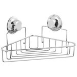 Compactor tablette d'angle double à ventouses - métal Compactor tablette d'angle double à ventouses - métal