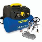 Compresseur d?air michelin 6l 8 bar 15 cv fonctionne sans huile + kit de gonflage Compresseur d?air michelin 6l 8 bar 15 cv fonctionne sans huile + kit de gonflage