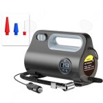 Compresseur à air portatif 20x9x14cm 150psi 22l / min lcd écran gonfleur pneus voiture avec led éclairage ... Compresseur à air portatif 20x9x14cm 150psi 22l / min lcd écran gonfleur pneus voiture avec led éclairage ...