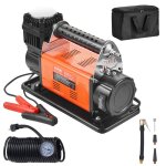 Compresseur dair robuste 12 v - vevor - gonfleur de pneus portable 200 l / min - pour camions voitures ... Compresseur dair robuste 12 v - vevor - gonfleur de pneus portable 200 l / min - pour camions voitures ...