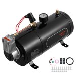 Compresseur dair - duoku - hs - 551 - 12 v - r�servoir 3 l - 120 psi