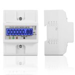 Compteur dnergiecompteur electrique triphas wattmtre rail din mtre watt kwh voltmtre ampremtre ...