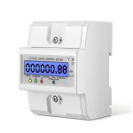 Compteur electrique consommationcompteur electrique triphas wattmtre rail din mtre watt kwh voltmtre ...