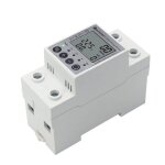 Compteur lectrique ketotek monophas ac 63a 220v compteur dnergie numrique rail din mesure de la consommati ...