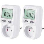 Compteur lectrique - kcvv - wattmtre - 16 a - rtroclairage - multifonctions - blanc