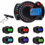 Compteur de vitesse lcd universel pour moto rx2n compteur de vitesse rglable avec capteur de vitesse ...
