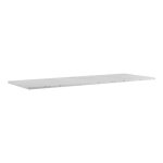 Comptoir pour salle de bain - plateau pour vasque � poser - 140 cm - marble blanc