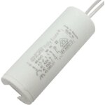 Condensateur du moteur 45�f 450v 25x66mm fil 9cm icar 45uf