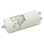 Condensateur permanent 25�f � cosses - �40x92mm - fabriqu� en europe