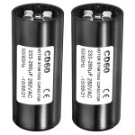 Condensateur vocoste 233 - 280uf / mfd 250v ac 50 / 60hz cd60 condensateur démarrage moteur condensateur ... Condensateur vocoste 233 - 280uf / mfd 250v ac 50 / 60hz cd60 condensateur démarrage moteur condensateur ...