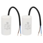 Condensateur vocoste cbb60 18uf ac 450v 2 fils 50 / 60hz cylindre 72x40mm pour eau pompes laver machines ...