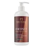 Conditionneur sans rin�age � lhuile de coco - pure mineral - hydrate - fait briller - sans sulfates - ...