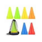 Cnes de marquage de 18 cm pour le football cnes dentranement avec tui de transport adapts au marquage ...