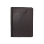 Conf�rencier - hexagona - ref 33928 - cuir de vachette - marron fonc� - 36x27x4 cm