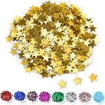 Confettis dorés Élégants en acrylique en forme détoile décoration de table paillettes pour anniversaire ... Confettis dorés Élégants en acrylique en forme détoile décoration de table paillettes pour anniversaire ...