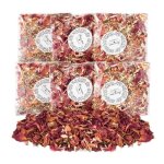 Confetti mariage - naturel - 20 paquets - ptales de fleurs sches - biodgradable - parfum label