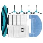 Pour conga 2499 ultra remplacement brosse latérale principale filtre hepa tampon de vadrouille sacs à ... Pour conga 2499 ultra remplacement brosse latérale principale filtre hepa tampon de vadrouille sacs à ...