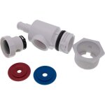 Connecteur mural complet uwf adaptable pour polaris 280 180 380 480 3900 sport - 9 - 100 - 9001 - prise ...