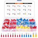Connecteurs à sertir pour voiture - 15 types - 280pcs - avec douilles isolantes avec coffret dassortiment ... Connecteurs à sertir pour voiture - 15 types - 280pcs - avec douilles isolantes avec coffret dassortiment ...