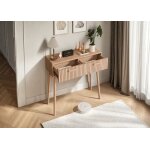 Console avec 2 tiroirs table dentre commode troite  2 tiroirs table dappoint pour salon couloir 100 ...
