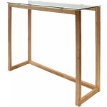 Console - 100 x 32 x 87 cm - bois - marron Console - 100 x 32 x 87 cm - bois - marron