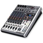Console analogique behringer xenyx x1204usb - 12 entres - port usb intgr - processeur d'effets stro ...