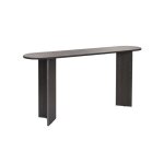Console en bois sira - 150 x 35 x 75 cm - lumi�re noire