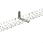 Console pour chemin de c�ble - cablofil - cablofil csn 100 gs - acier - gris - r�f. 556100