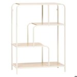 5five - console curvy 2 tagres bois clair