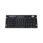 Console dmx - 512  32 canaux adj - rgbw 4c ir noir