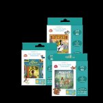 Console ducative - lunii - pack 3 livres audio interactifs - 5h10 dhistoires - pour enfants 5 - 8 ans ...