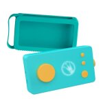 Console ducative - lunii - ma fabrique  histoires verte - coque odile verte - 400 livres audio inclus ...
