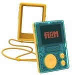 Console ducative - lunii - pack baladeur audio flam - coque antichocs jaune - livre audio inclus - ds ...