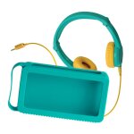 Console educative - lunii - ma fabrique � histoires - casque audio vert - coque verte - 3 � 11 ans