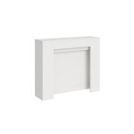 Console extensible - itamoby - kiba - blanc - 10 places - transformable en table à manger Console extensible - itamoby - kiba - blanc - 10 places - transformable en table à manger