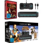 Console de jeux blaze evercade vs - r avec tomb raider collection 1 et contr�leur