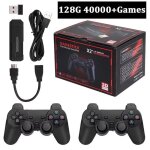 Console de jeux retro tv stick x2 plus gd10 pro - emulateur 4k / 3d pour ps1n64 dreamcast avec 2 manettes ...