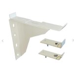 Consoles pour lavabo collectif - longueur: 245 - 340 mm (lot de 2)
