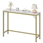 Console meuble entr�emarron - table console moderne pour entr�e / salonconosle dentree - 100 x 23x 80 ...