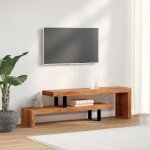 Console multim�dia / meuble tv - belle - bois dacacia massif deco736387